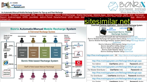 mrechargesystem.com alternative sites