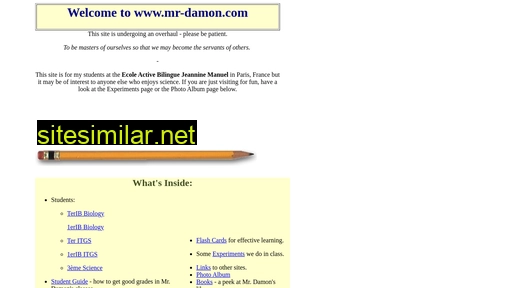 mr-damon.com alternative sites