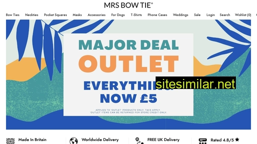 mrsbowtie.com alternative sites