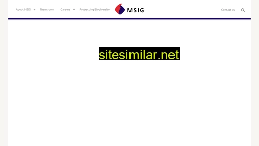 Msig-asia similar sites