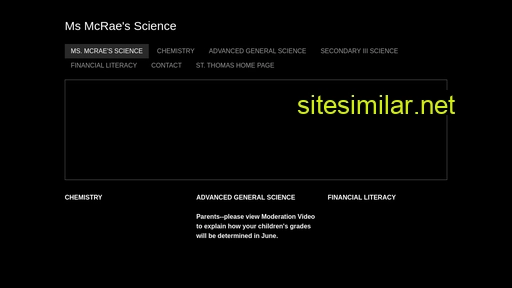 Msmcraesscience similar sites