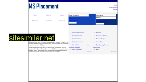 msplacement.com alternative sites