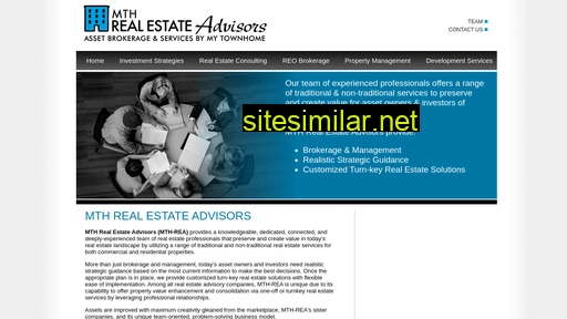 mthrealestateadvisors.com alternative sites