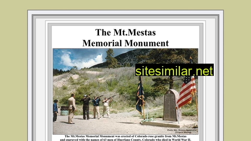 mtmestasmemorialmonument.com alternative sites