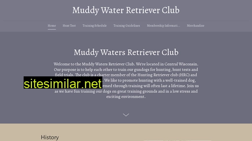 muddywatersretrievers.com alternative sites