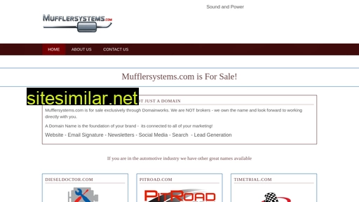 mufflersystems.com alternative sites