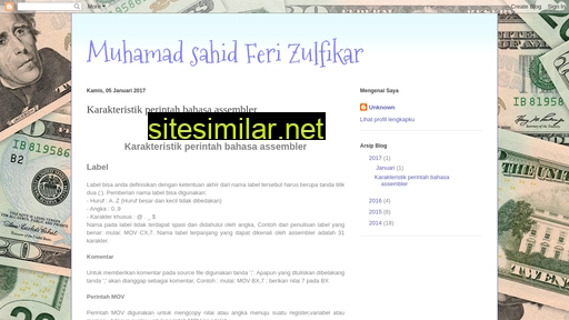 Muhamadsahid-ferizulfikar similar sites