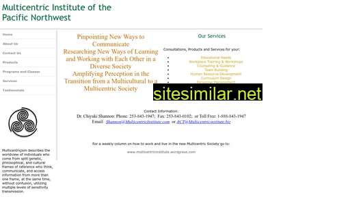 multicentricinstitute.com alternative sites