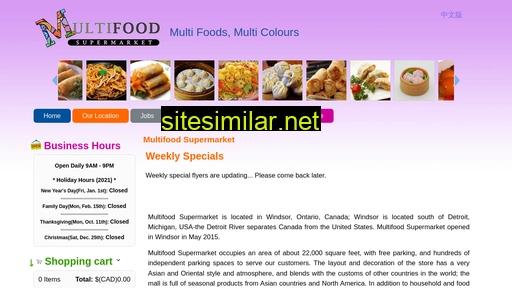 multifoodsupermarket.com alternative sites