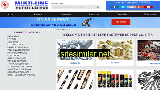 Multilinefasteners similar sites