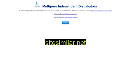 multipureusa.com alternative sites