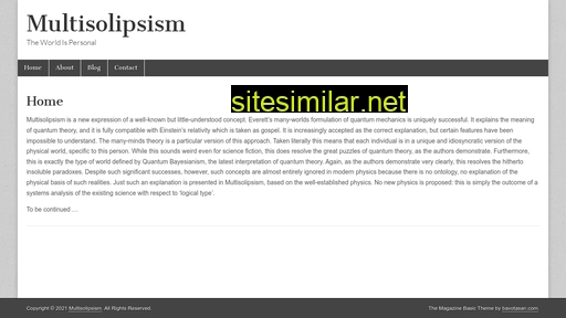 multisolipsism.com alternative sites