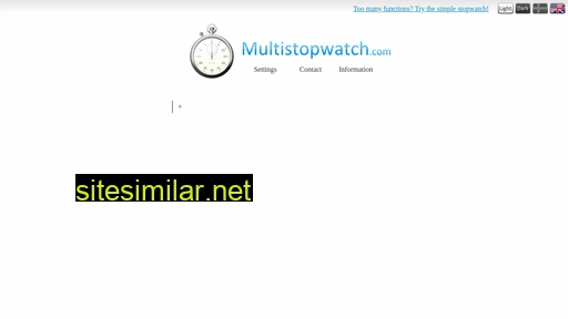 multistopwatch.com alternative sites
