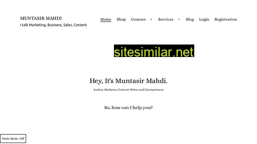muntasirmahdi.com alternative sites