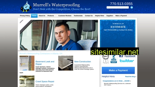 murrellswaterproofing.com alternative sites