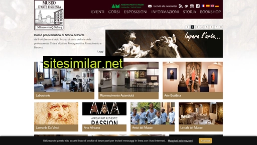 museoartescienza.com alternative sites