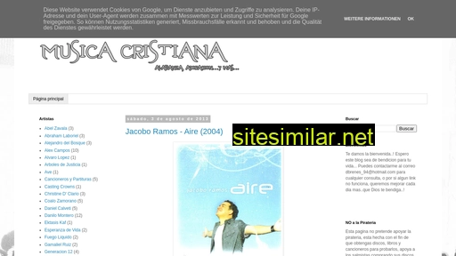musicacristianaoficial.blogspot.com alternative sites