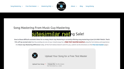 musicguymastering.com alternative sites