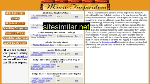 musicinspiration.com alternative sites