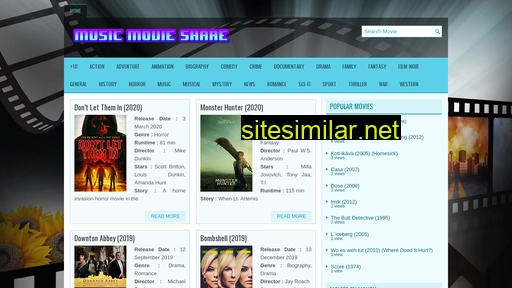 musicmovieshare.com alternative sites
