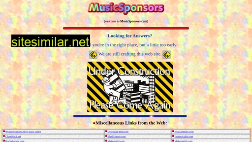 musicsponsors.com alternative sites