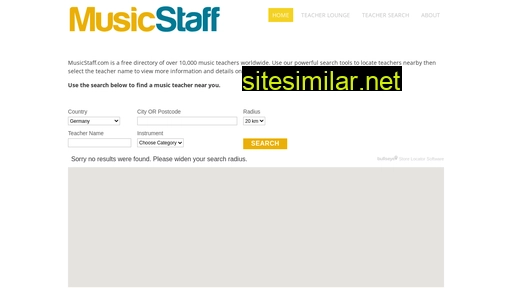 musicstaff.com alternative sites
