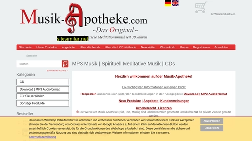 musik-apotheke.com alternative sites