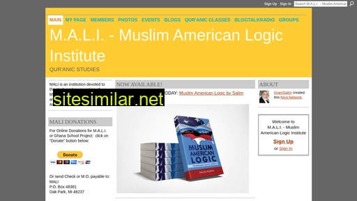 muslimamericanlogic.ning.com alternative sites
