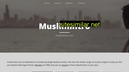 Muslimintro similar sites