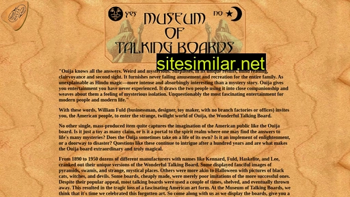 museumoftalkingboards.com alternative sites