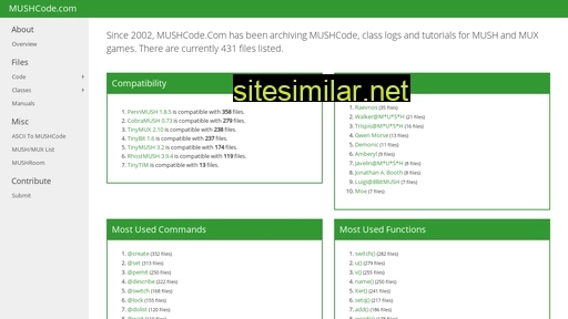 mushcode.com alternative sites