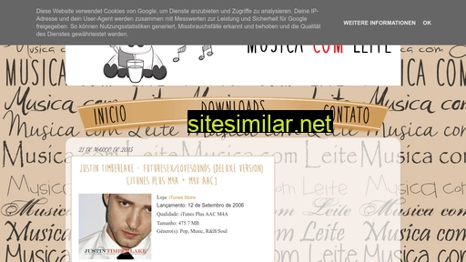 musicacomleite.blogspot.com alternative sites