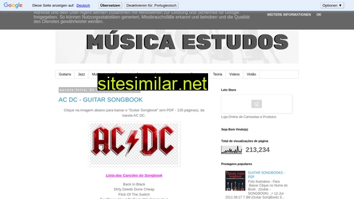 Musicaestudos similar sites