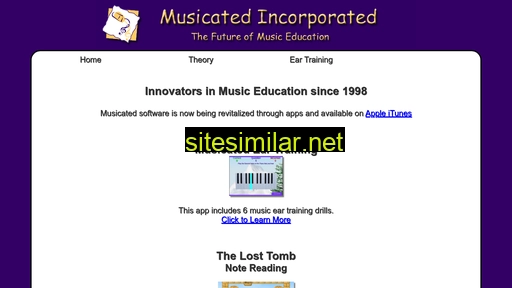 musicated.com alternative sites