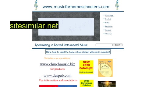 musicforhomeschoolers.com alternative sites