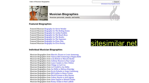 musicianguide.com alternative sites