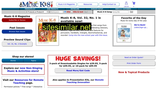 Musick8 similar sites