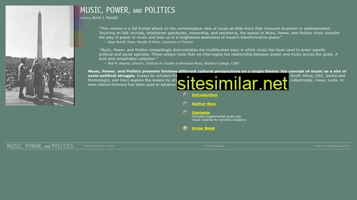 musicpowerpolitics.com alternative sites