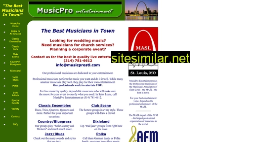 musicprostl.com alternative sites