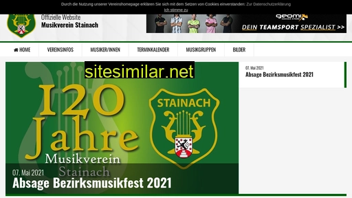 musikverein-stainach.c.geomix-vereine.com alternative sites