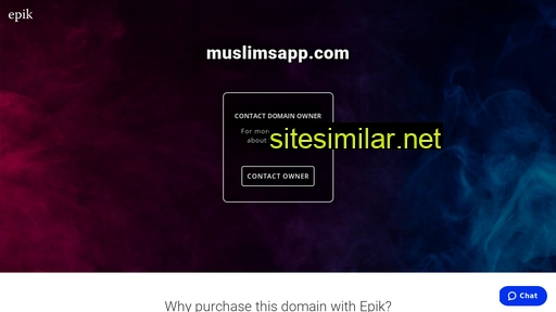 muslimsapp.com alternative sites