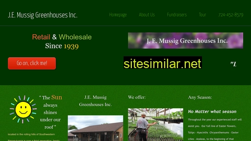 mussiggreenhouse.com alternative sites