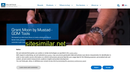 mustad.com alternative sites
