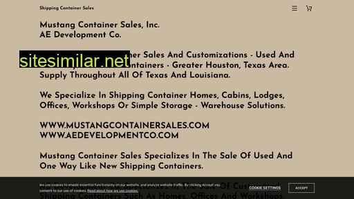 Mustangcontainersales similar sites