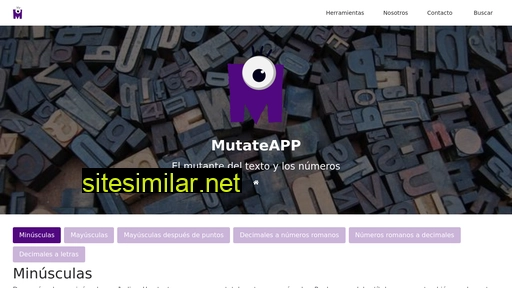 Mutateapp similar sites