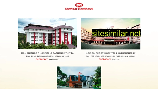 Muthoothealthcare similar sites