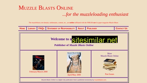 Muzzleblasts similar sites
