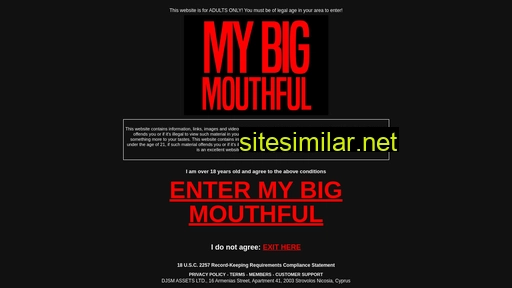 mybigmouthful.com alternative sites