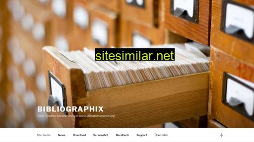 Mybibliographix similar sites