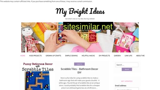 mybrightideasblog.com alternative sites